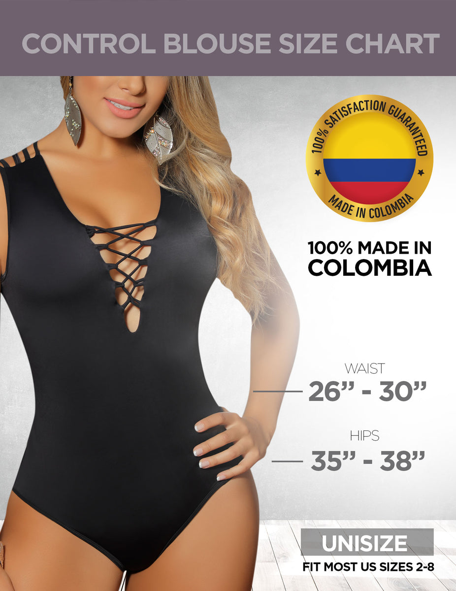 Shapewear & Fajas-Fajas Colombianas Moldeadoras Shapewear Slimming Stretch  Cotton High-Waisted Short