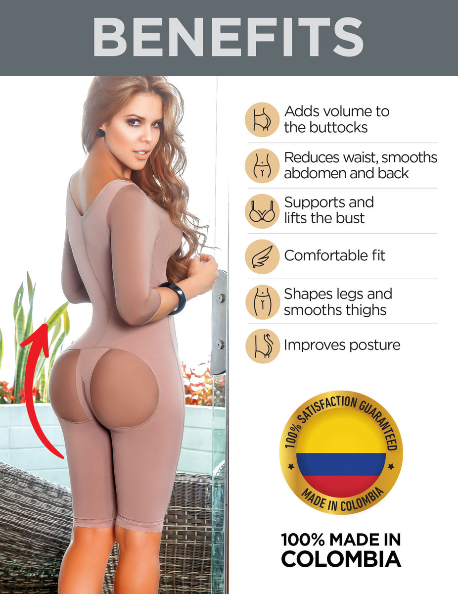 Buy ARANZA Faja Colombiana Reductora Modeladora Bodysuit with Bra