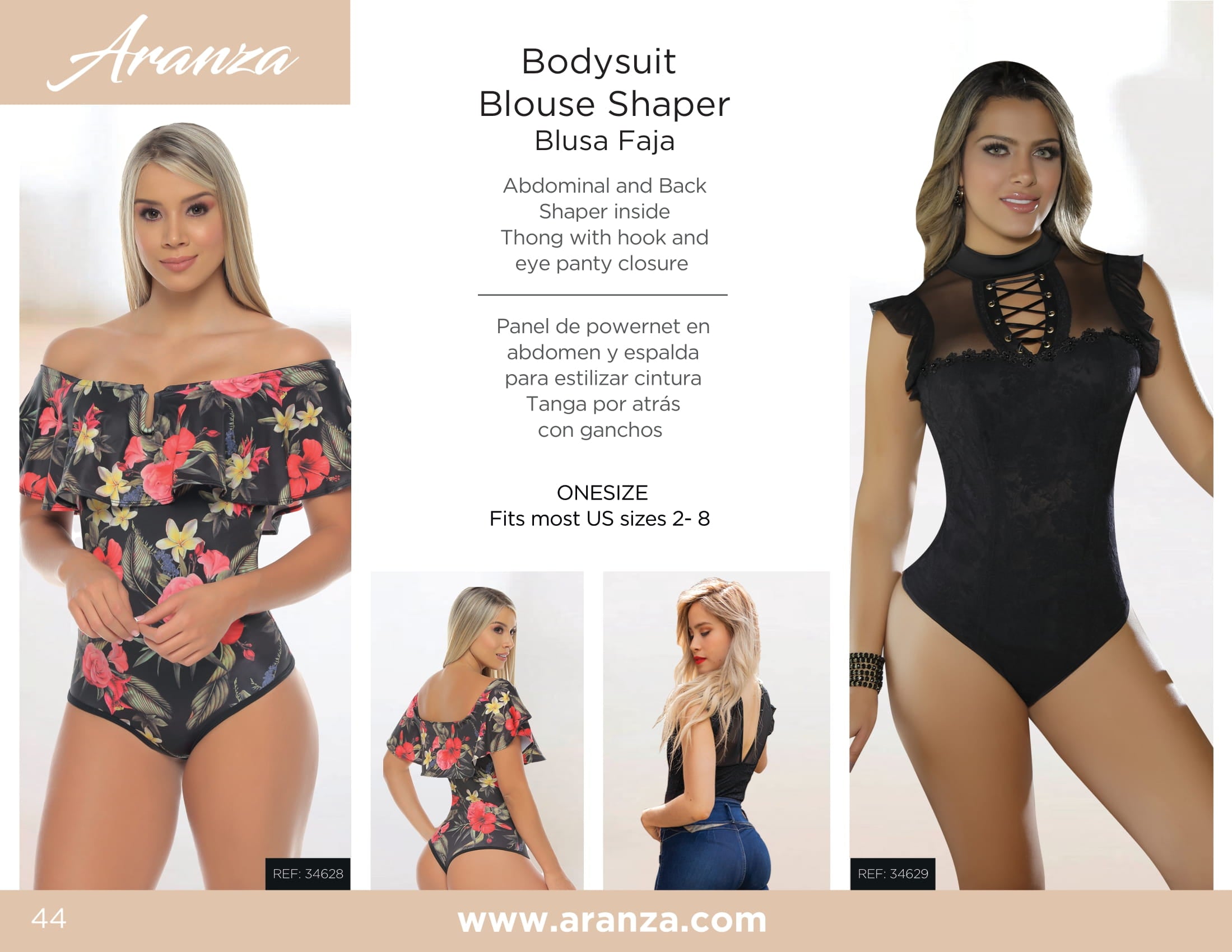 Catalog, Women's Bodysuits, Shapers and Trainers