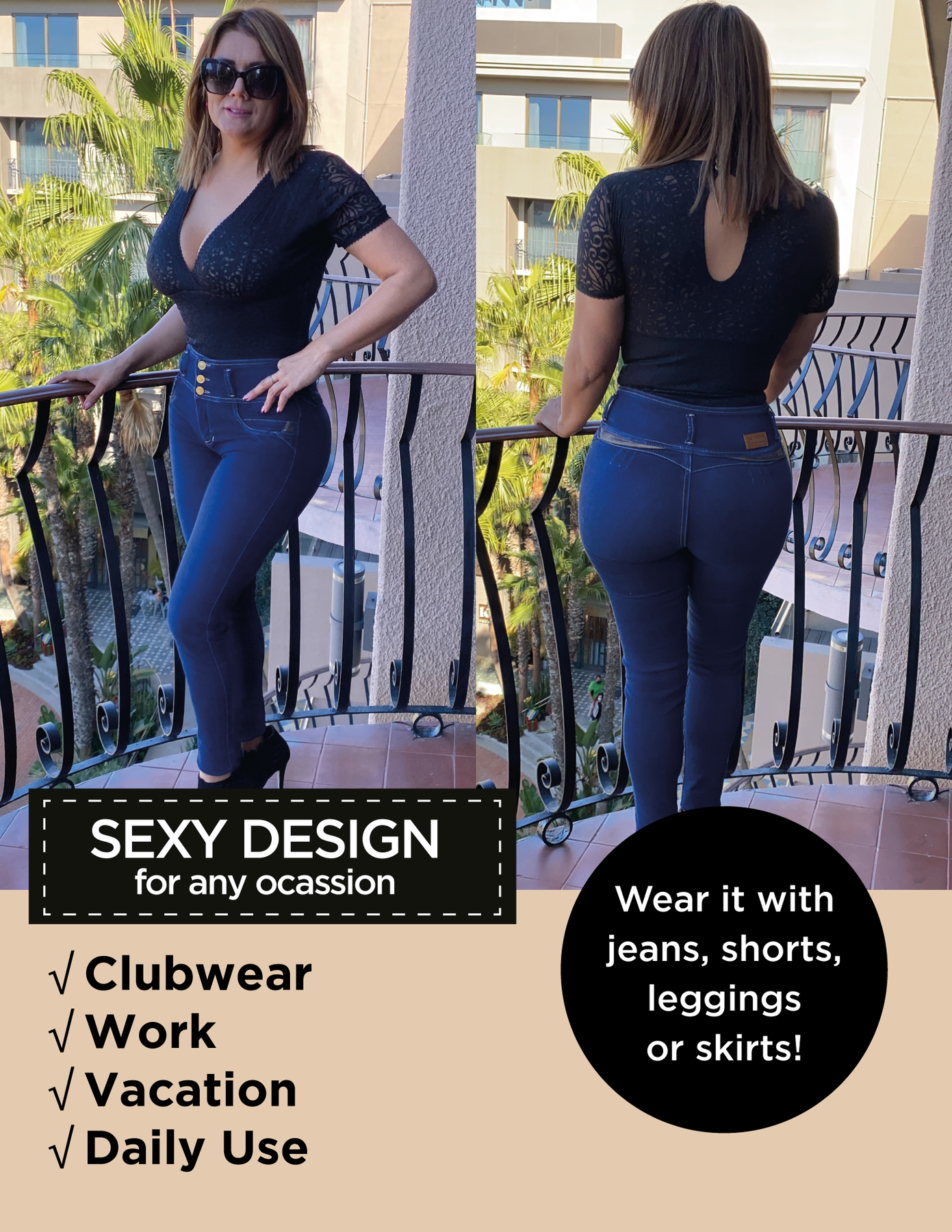 Leotardo Body Jumpsuit Sexy Clubwear Negro Encaje Manga Corta Blusa Faja  Colombiana Mujer Body Shaper fajas camisas cintura entrenador mujer control  de abdomen compresión colombianas adelgazante camisola corsé cincher cami  faja vientre